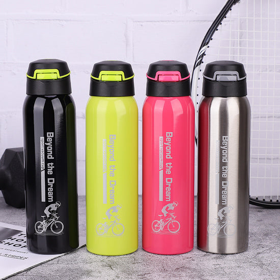 Insulated Stainless Steel Water Bottle 500 mL for Bike and Sport