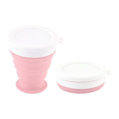 Collapsible Silicone Travel Cup 200 mL – Leakproof & Portable