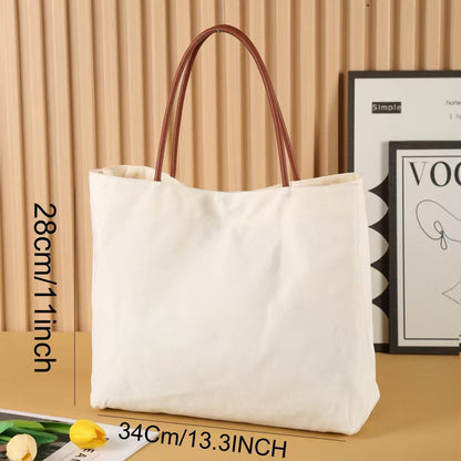 Personalized Canvas Tote Bag