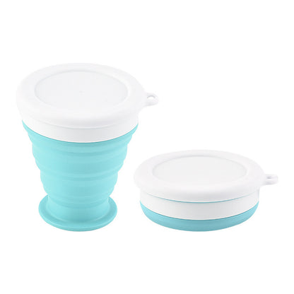 Collapsible Silicone Travel Cup 200 mL – Leakproof & Portable