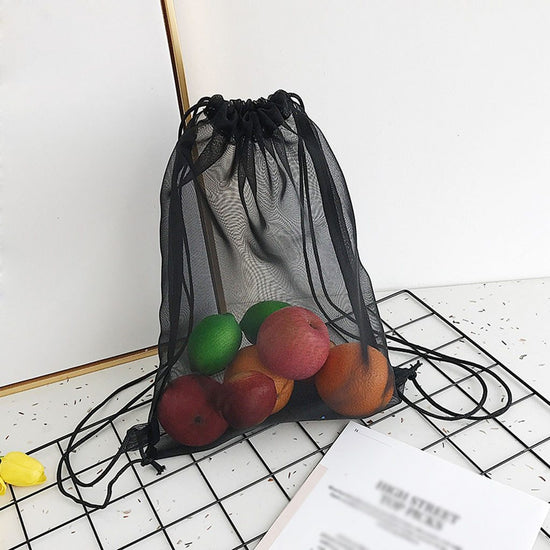 Reusable Shopping Transparent Mesh Bags