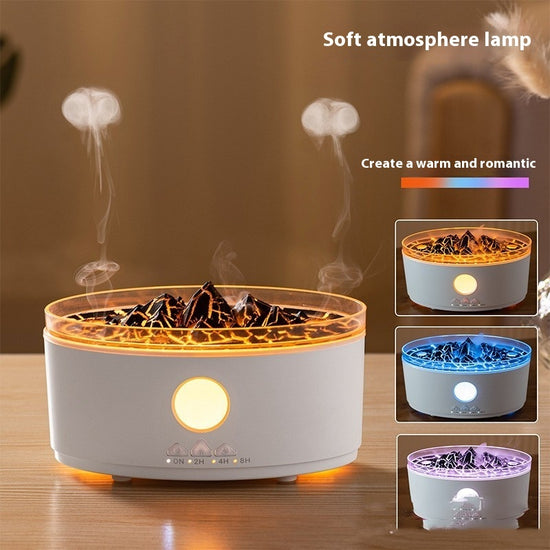 Volcano‑Style Aroma Diffuser & Humidifie