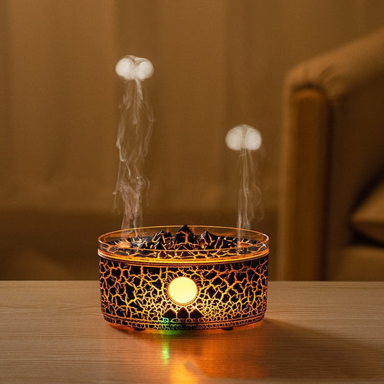Volcano‑Style Aroma Diffuser & Humidifie